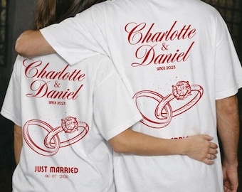 Personalized Team Bride T-Shirt – Bachelorette Party Shirt – Personalized Hen Party T-Shirt with Name