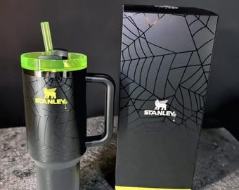 Stanley Halloween Web Glow H2.0 40oz Tumbler Limited Edition IN HAND NEW Fast Shipping