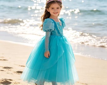 little mermaid summer dress Disney Little Mermaid Dress Ariel Womens Costume Classic Perfect for  Halloween Medium 810