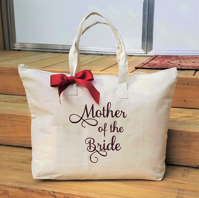 Mother of the Groom Tote Bag Mother of the Bride Tote Bag Etsy