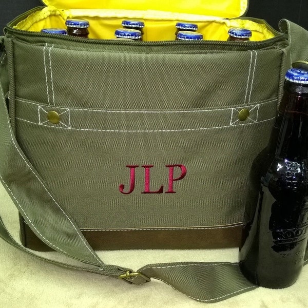 Set of 7 Personalized Cooler Bags Groomsmen Gifts Bridal Party