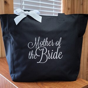 Bride Tote Bag, Bridesmaid Tote Bag, Mother of the Bride Tote Bag, Mother of the Groom Tote Bag 画像 2