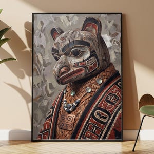 Native American Wall Mask - Etsy