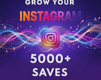 Instagram Growth Guide - Get 5,000 Saves & Boost Your Promotion Strategy - Niche strategy - Content calendar