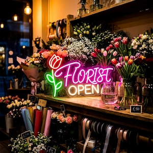 Florist Open Sign - Etsy