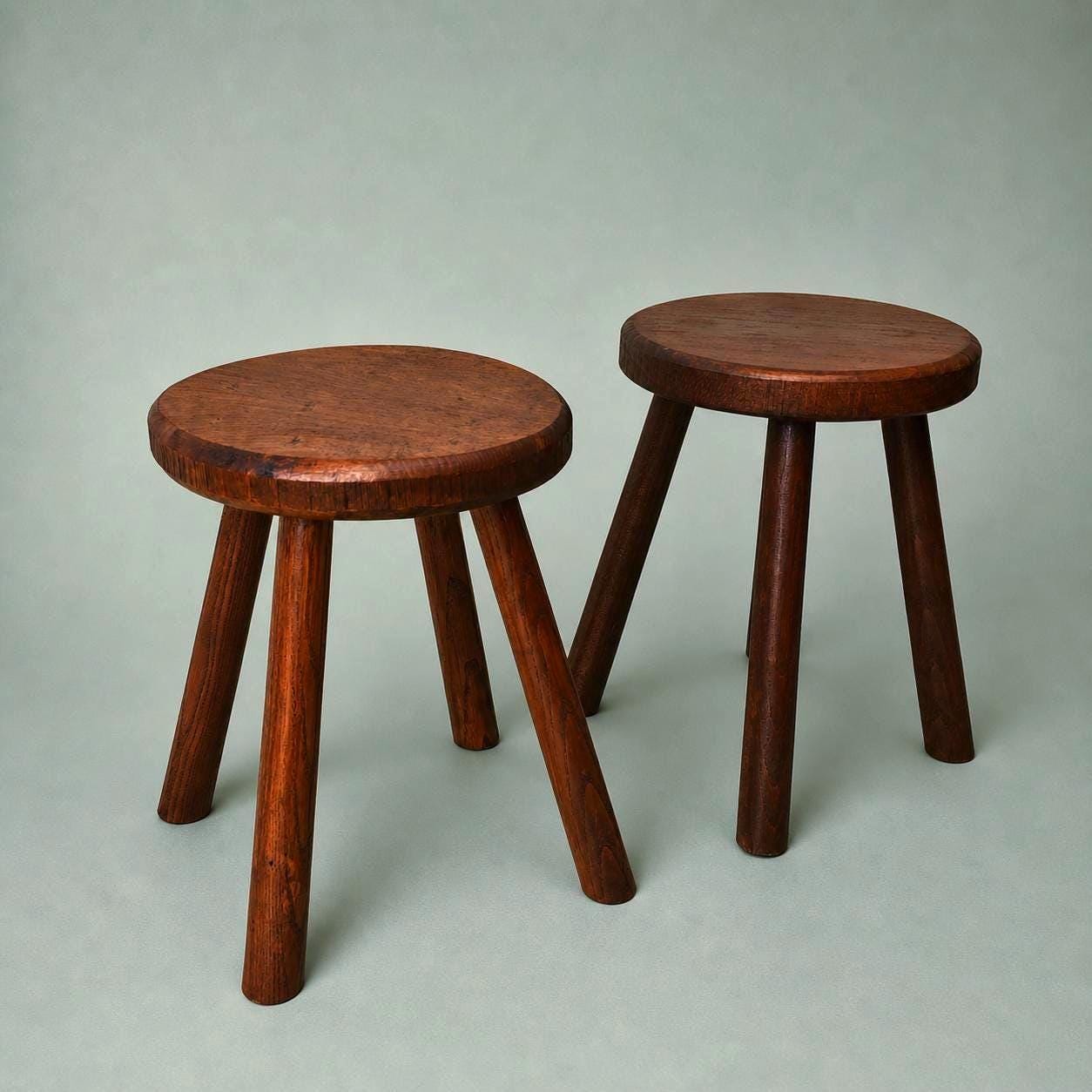 Vintage French Stool - Etsy