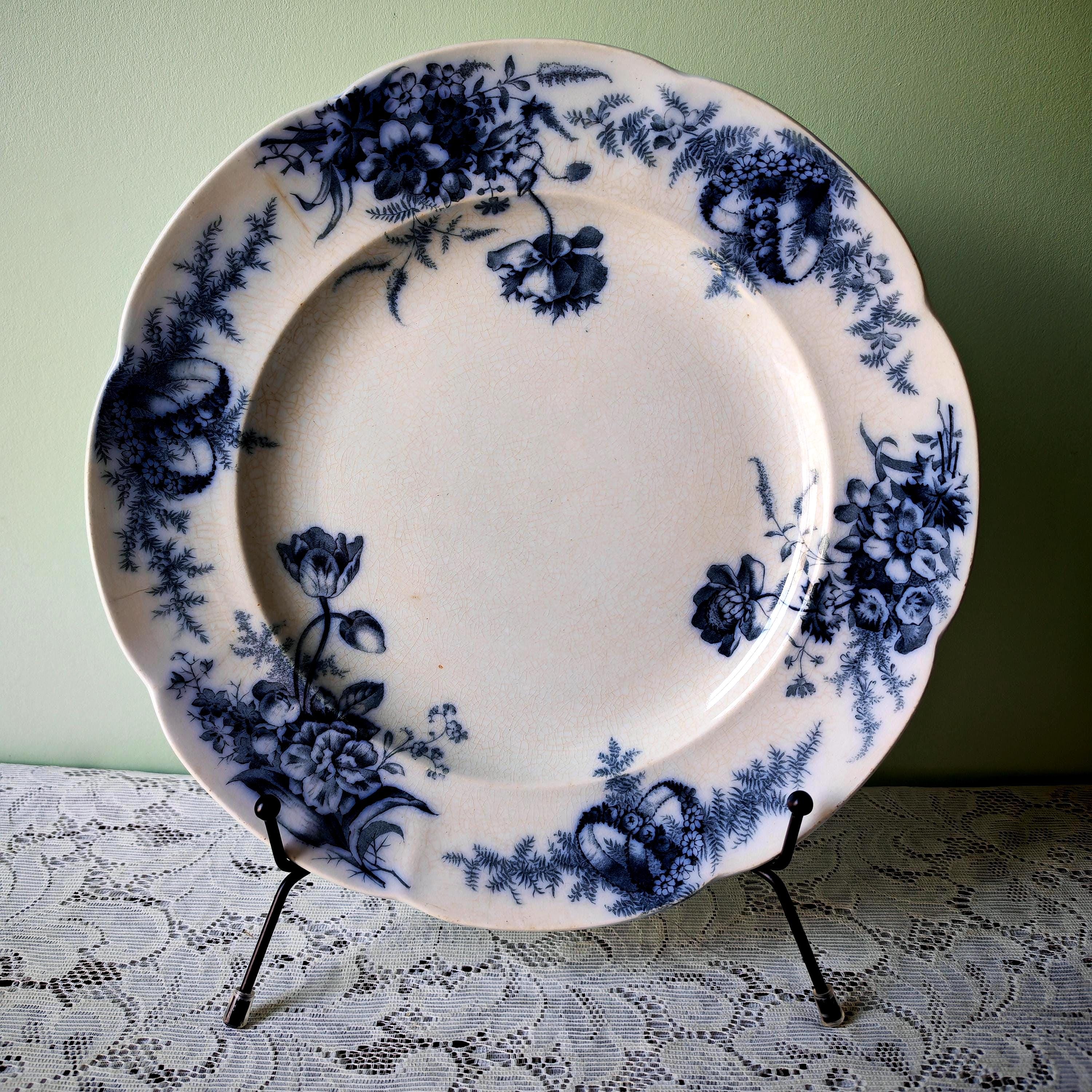 E Bourgeois Plates - Etsy