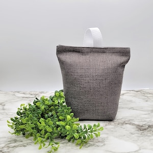 Door stopper, Heavy Door Stop, Fabric Door Stopper, Weighted Stopper, Door Stop, Door Holder -Onyx Fontana-