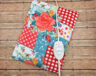 Heating Pad Cover, Cozy Heating Pad Cover, Fleece Heating Pad Cover With Zipper Closure, Warm Heating Cover -The Pioneer Woman Inspired-