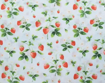 Door stopper, Heavy Door Stop, Fabric Door Stopper, Weighted Door Stopper, Door Holder, Door Silencer, Bookend -Strawberries-