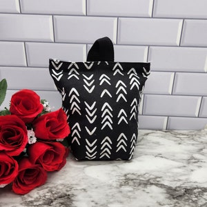 Door stopper, Heavy Door Stop, Fabric Door Stopper, Weighted Stopper, Decorative Door Stopper, Door Stop, Door Holder -Broken Arrow Black-