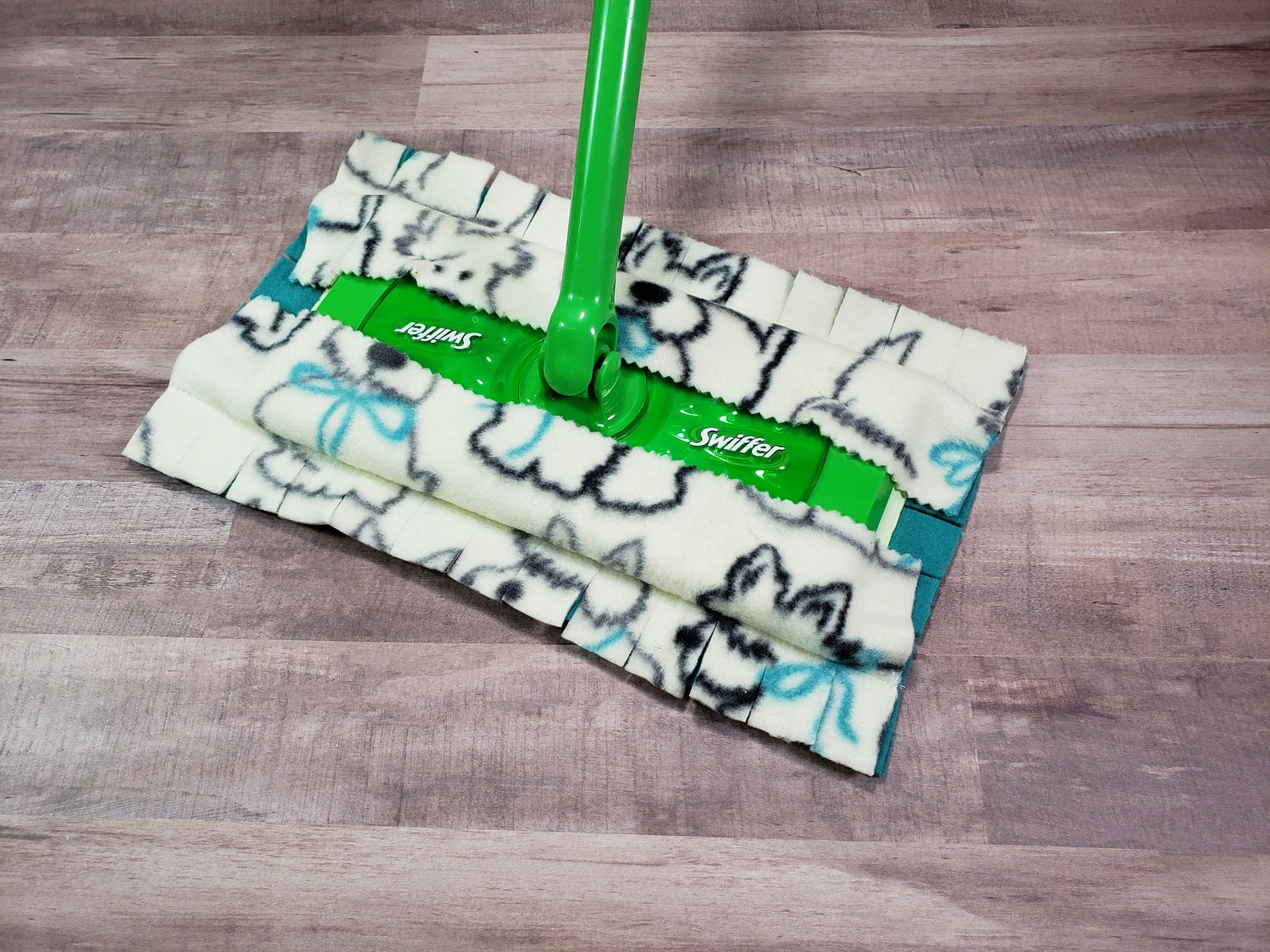 2 Reusable Mop Pads for Swiffer Mop Cover Dry Mop Fleece Etsy