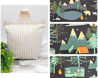 Door stopper, Heavy Door Stop, Fabric Door Stopper, Weighted Door Stopper, Door Holder, Door Silencer, Bookend -Camping-