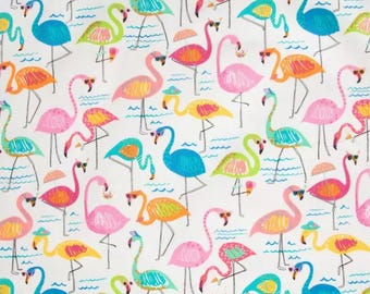 Door stopper, Heavy Door Stop, Fabric Door Stopper, Weighted Door Stopper, Door Holder, Door Silencer, Bookend -Multi Color Flamingos-