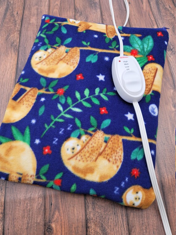 Heating Pad Cover Cozy Heating Pad Cover Fleece Heating Pad Etsy
