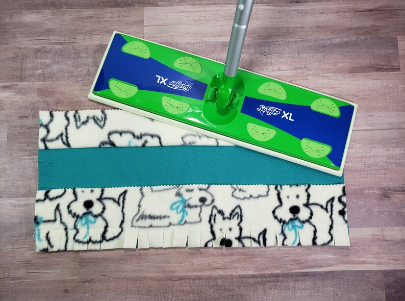 2 XL Reusable Mop Pads for Swiffer Mop Cover Dry Mop Fleece Etsy