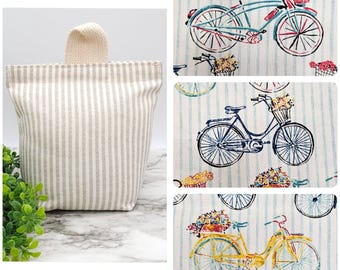 Door stopper, Heavy Door Stop, Fabric Door Stopper, Weighted Door Stopper, Door Holder, Door Silencer, Bookend -Vintage Bikes-