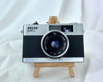 Revue 400 SE 35mm Rangefinder Film Camera - F/1.7 Revuenon Lens
