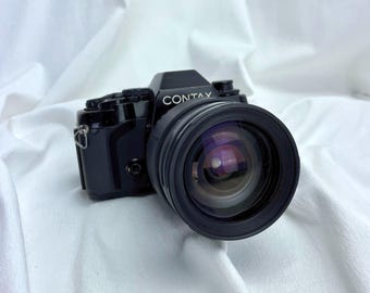 CONTAX TVS Camera With Carl Zeiss T* 28–56mm Lens | Analog Film