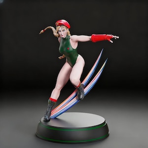 Operativo de combate de élite / Especialista en ataque táctico / Archivos STL de acción / Archivos para impresión 3D