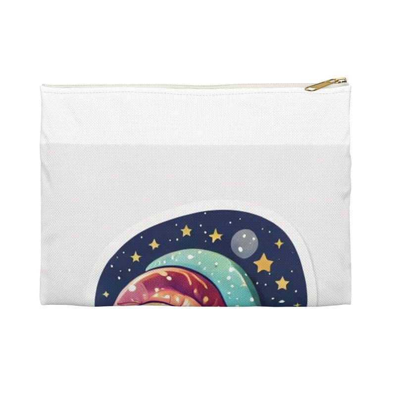 Neceser de maquillaje con diseño de Slugging, neceser divertido para la rutina nocturna, regalo para amantes del cuidado de la piel, neceser de viaje estético, regalo para el autocuidado. imagen 5