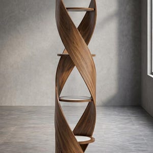 Nussbaum Holz Nussbaum Holz Nussbaum skulptural