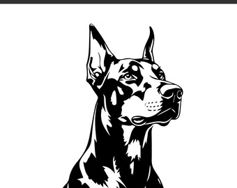 Pitbull SVG, archivo de corte de Pitbull, Pitbull DXF, Pitbull PNG, imágenes prediseñadas de Pitbull, silueta de Pitbull, archivo Cricut de Pitbull