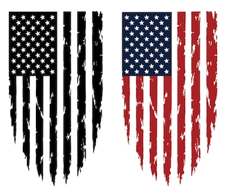 Drapeau américain en détresse Svg, conception de T-shirt drapeau des Etats-Unis, 4 juillet, jour de l'indépendance, couper des fichiers, Svg, Png, téléchargement immédiat