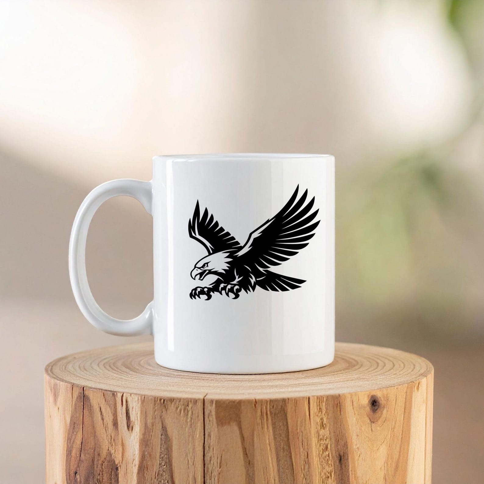 American Bald Eagle SVG | Minimalist Eagle Cut File (digital Download ...
