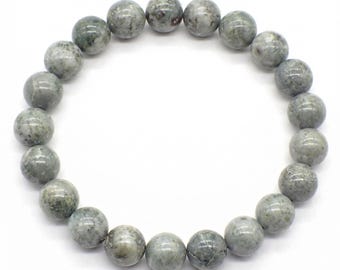Fuji Sazare Stone Bracelet Mount Fuji Japan Natural Japanese Gemstone Sacred Stone Certified Japanese Stone Handmade
