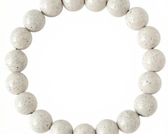 Hokutolite Bracelet Natural Beitou Stone Rare Radioactive Mineral Healing Energy Bracelet Handmade Crystal Jewelry Gift from Japan