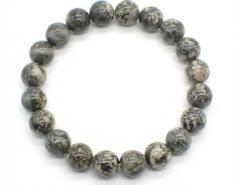 Gunma Sazare Stone Bracelet Japan Natural Sazare Stone Japanese Sacred Stone Certified Japanese Stone Handmade Made in Japan