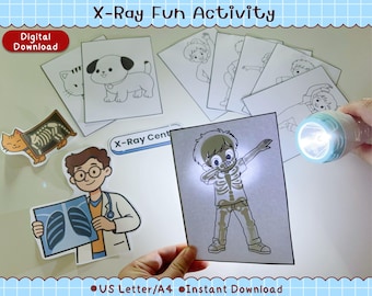 Skeleton Discovery Activity Printable | STEM Learning Fun (Digital Download)