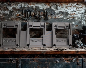 battery storage , wall mounted battery rack , Dewalt battery rack