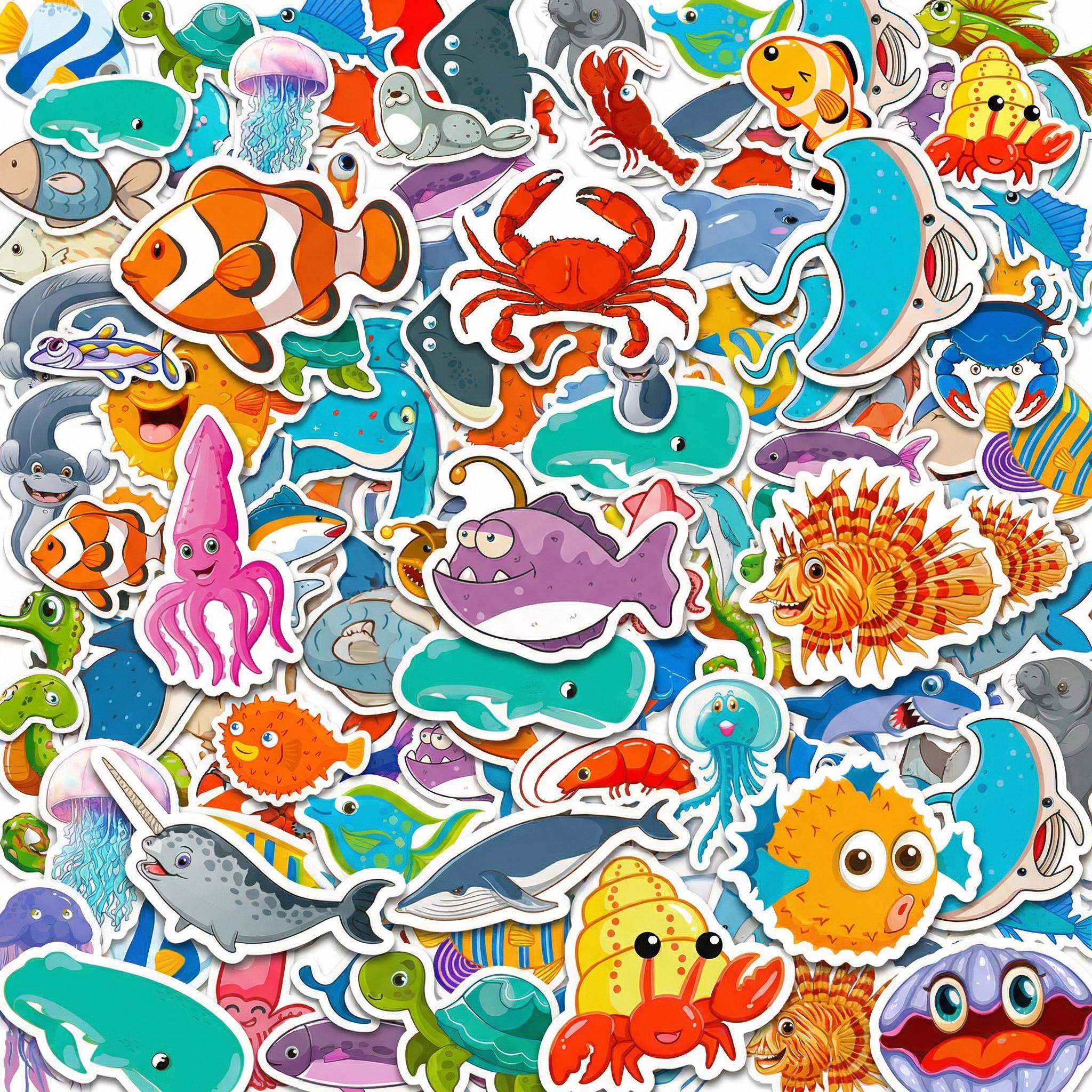 Ocean Stickers - Etsy