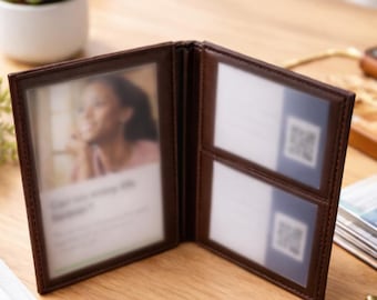 Tract Holder JW - For New Tracts - Fully Accomplish Your Ministry - Soft Faux Leather