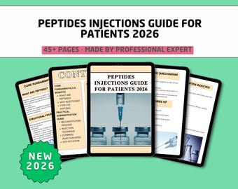 Peptides Injection Guide – Benefits, Dosage, Safety & Anti-Aging Skincare Manual