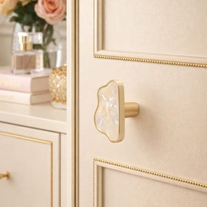 クラウドキャビネットハンドル、亜鉛合金製引き出し取っ手、ミニマルな家具用ノブ