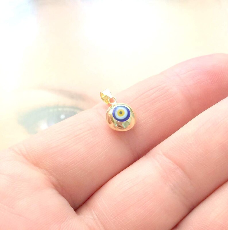 real gold evil eye jewelry