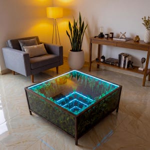 Infinity mirror table - Etsy 日本