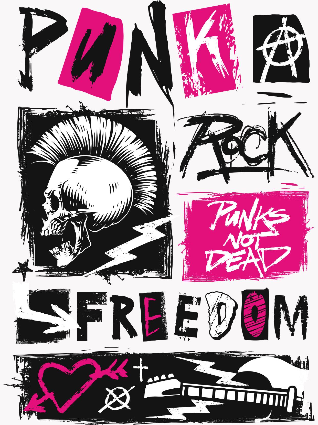 Punk rock art - Etsy 日本