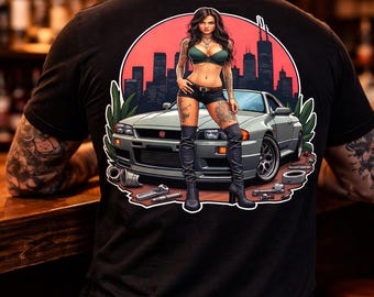 Ladies love Skylines! Cartoony T-Shirt