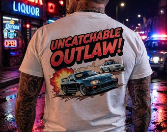 Uncatchable Outlaw! Cartoony T-Shirt