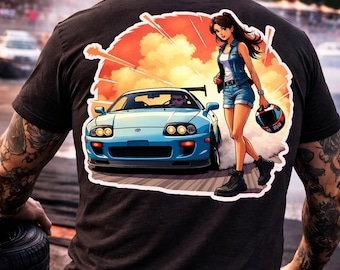 Drifting Supra Cartoony T-Shirt