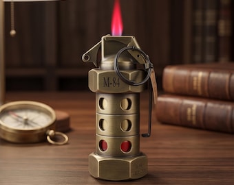 Personalisierte Rosa Flamme Jet Feuerzeug, Winddicht graviert Zigarettenanzünder Geschenk für ihn, Freund Papa Geschenk, Jahrestag Geburtstagsgeschenk