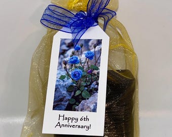 Personalized Gift Tag and Organza Bag – Personalized Wording, Jewelry Add-on