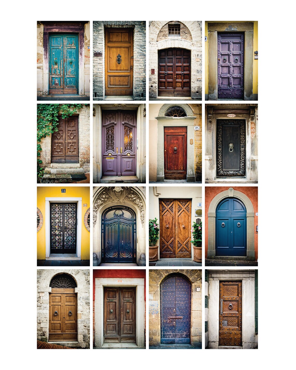 Doors of Europe 16x20 Photography Fine Art Print Etsy