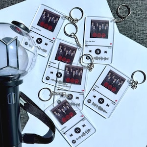 BTS Arirang Keychain | Spotify Code Acrylic Keyring | Kpop Merch Gift for ARMY