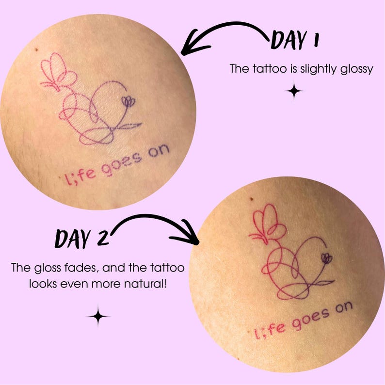 Arirang BTS Temporary Tattoo image 6
