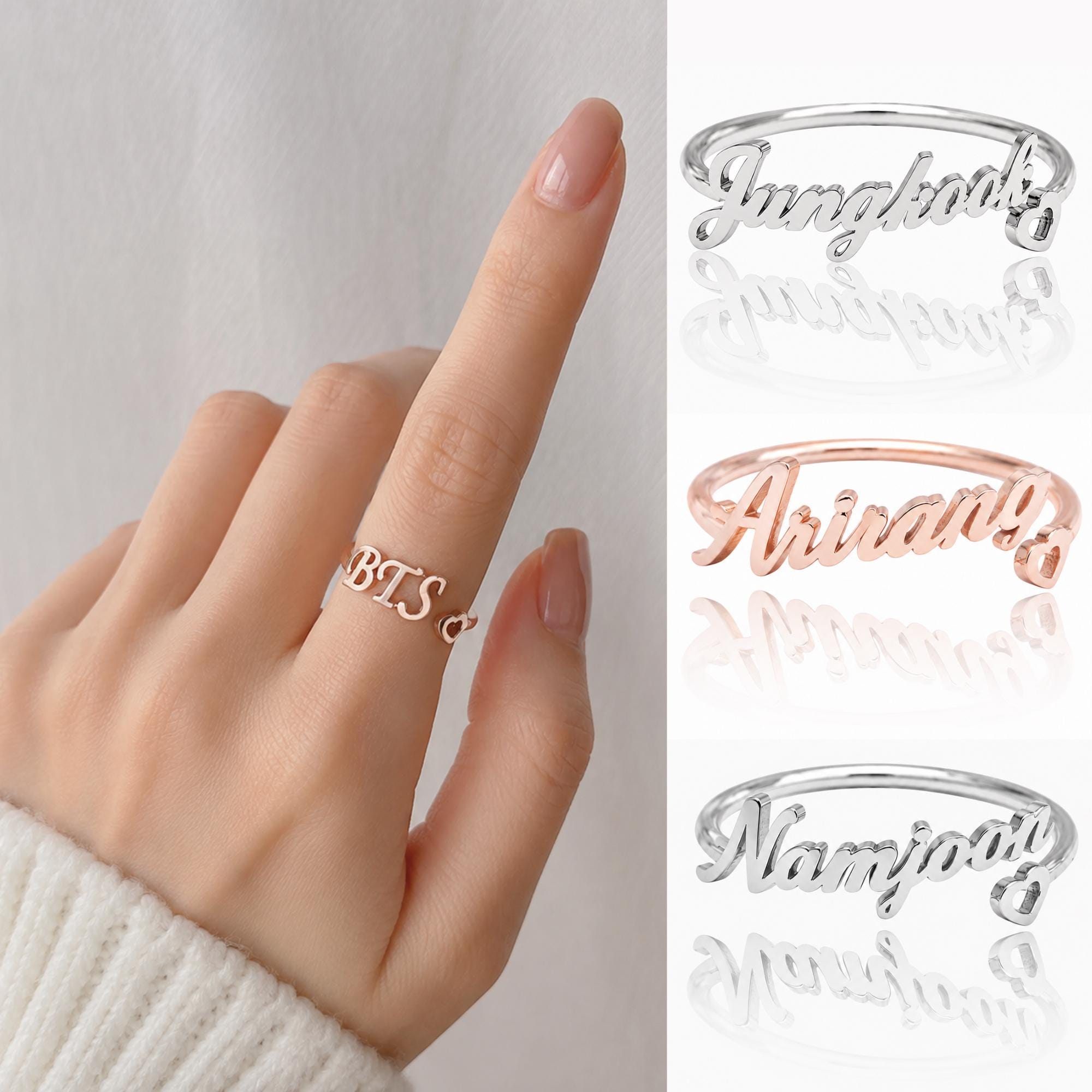 Bts Ring - Etsy